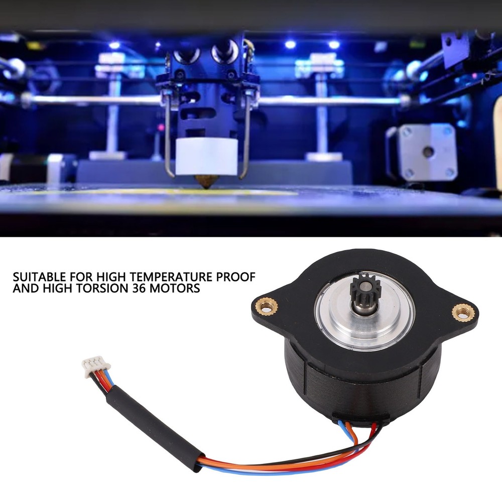 3D Printer Stepper Motor Extrusion Circular Stepper Motor Gear Stepping Motor