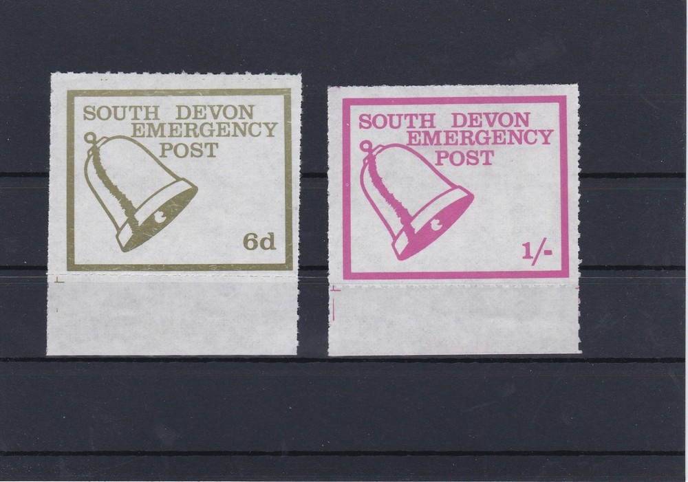 South Devon Emergeny Post MNH Stamps Ref: R4436