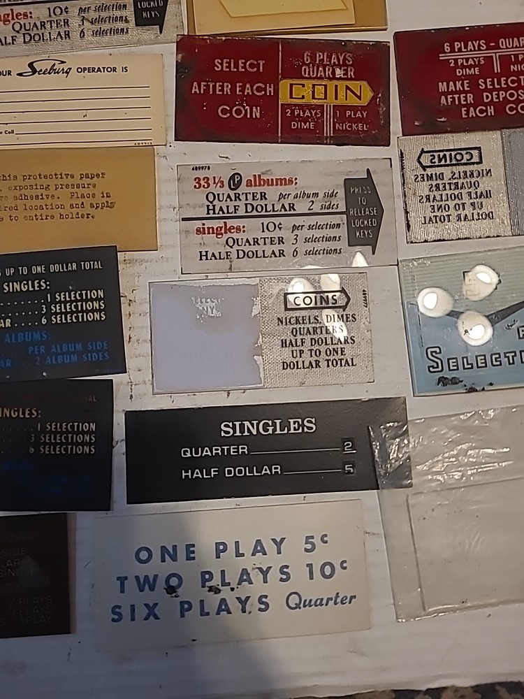 Jukebox Pricing Window Lot