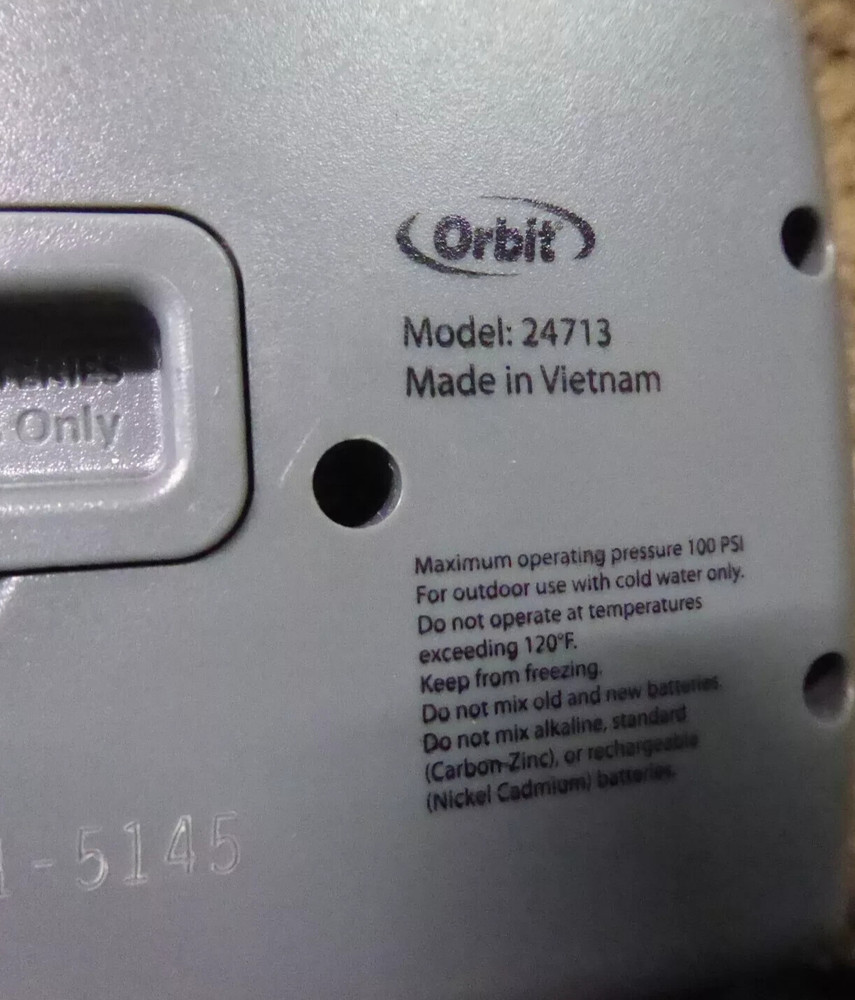 Orbit 24713 Digital WaterLawn Garden Watering Timer 2 Outlet - Programmable