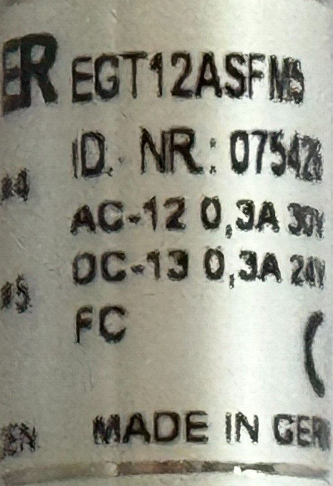 NEW Euchner EGT12ASFM5 Limit Switch