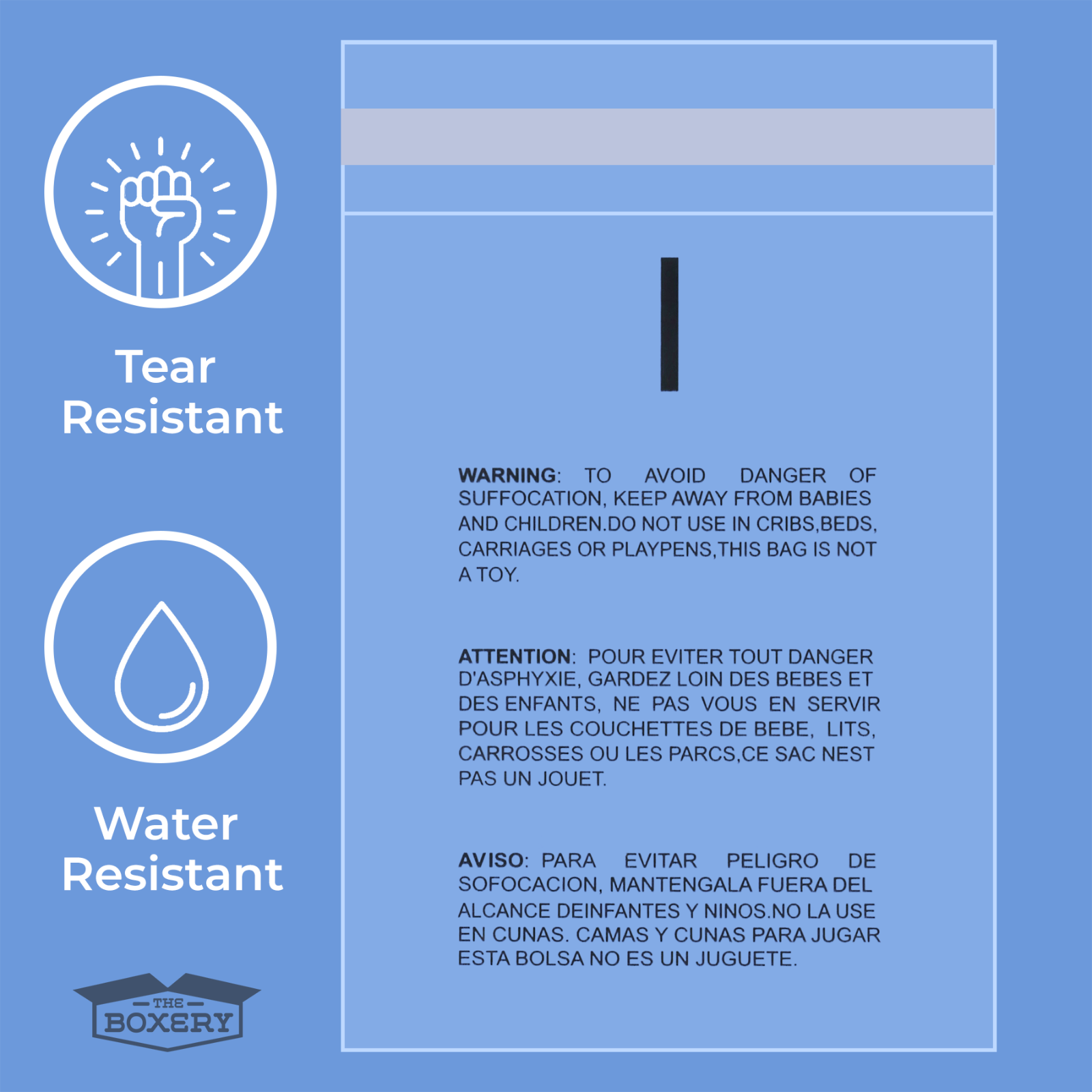 Suffocation Warning Bags by The Boxery