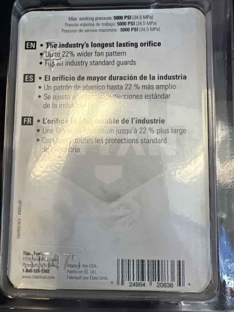 Titan Spray Tip