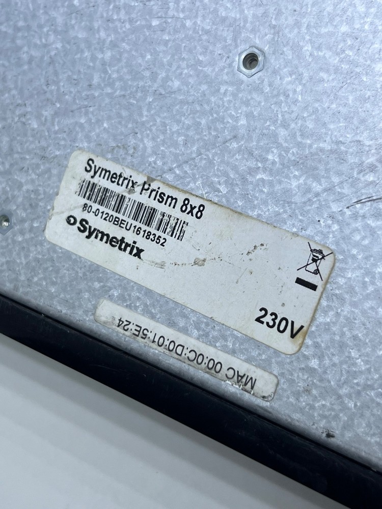 SYMETRIX Prism 8x8 Digital Process UNIT ONLY