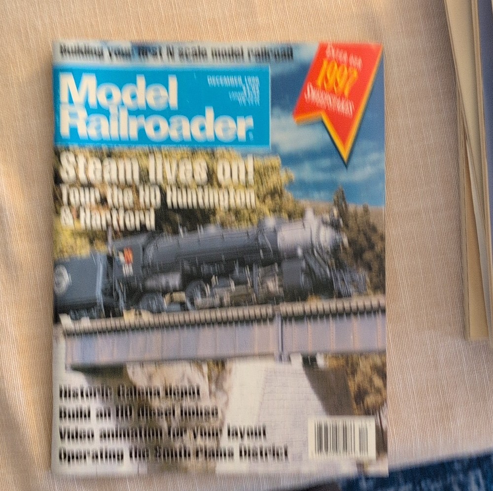 Model Railroader 1996 complete year all 12 issues