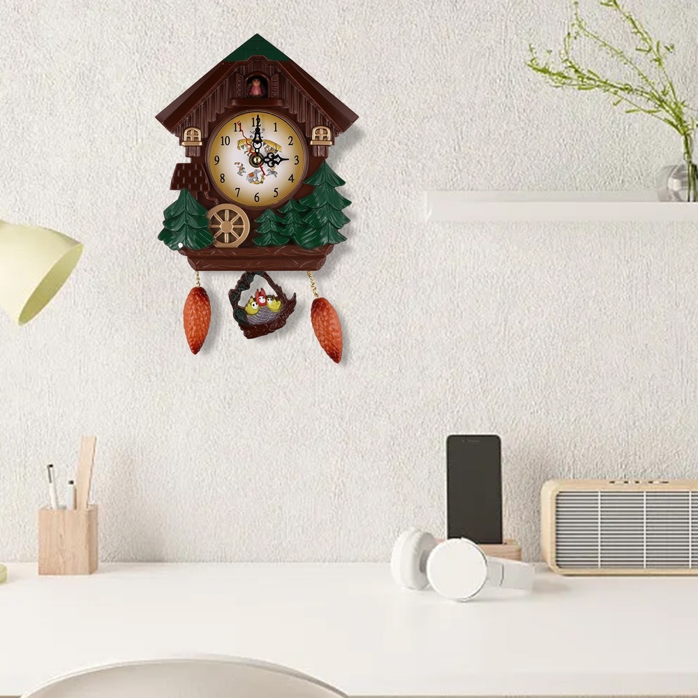Alarm Clock Wall Clocks Timekeeping Wall-mounted Creative Cuckoo Sound