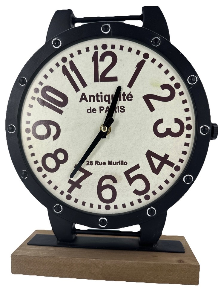 Standing Clock Antiquity De Paris Clock 13”x10” {113}