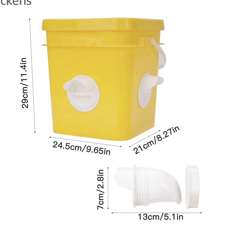 Automatic Chicken Coop Waterer And Feeder