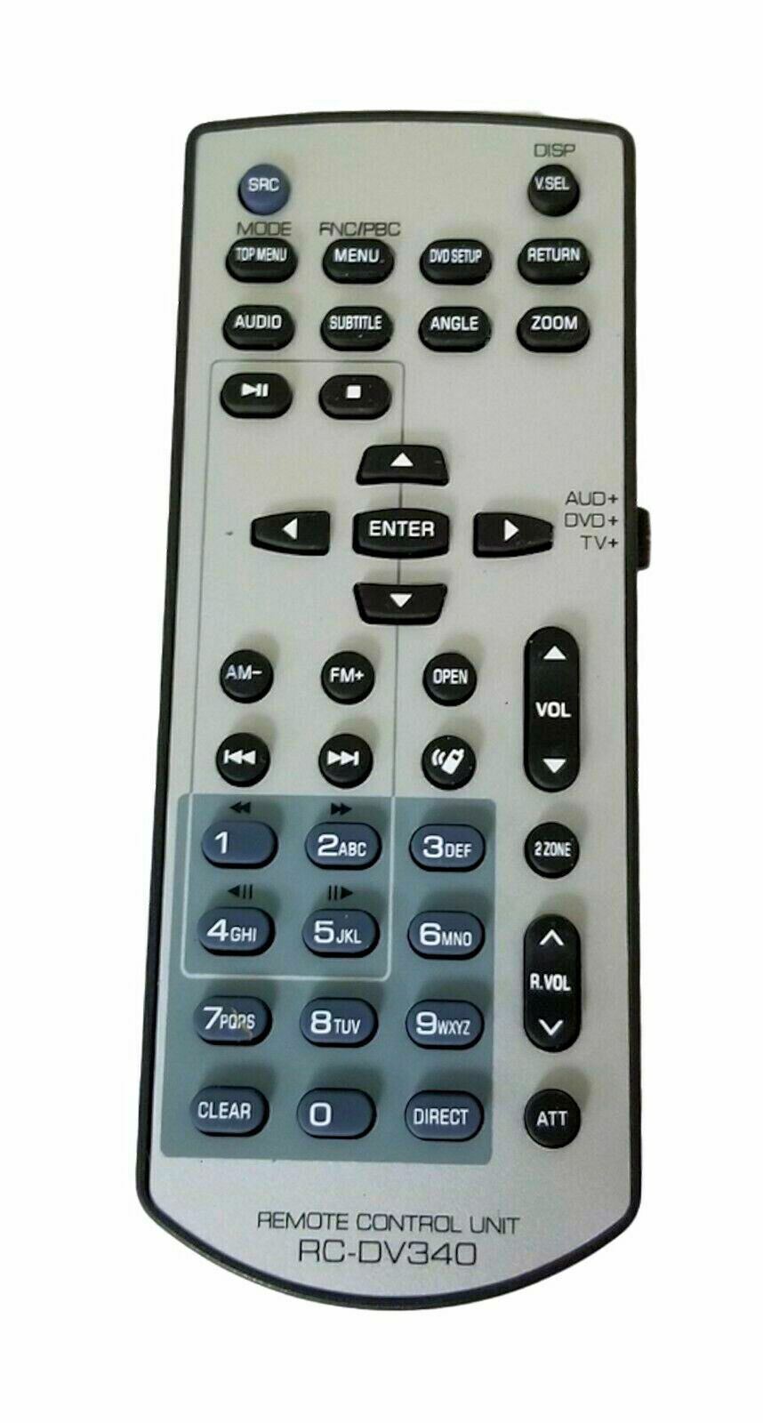 Remote Control for Kenwood KVT514 KVT516 KVT614 KVT696 KVT719DVD DMX809S DMX8709