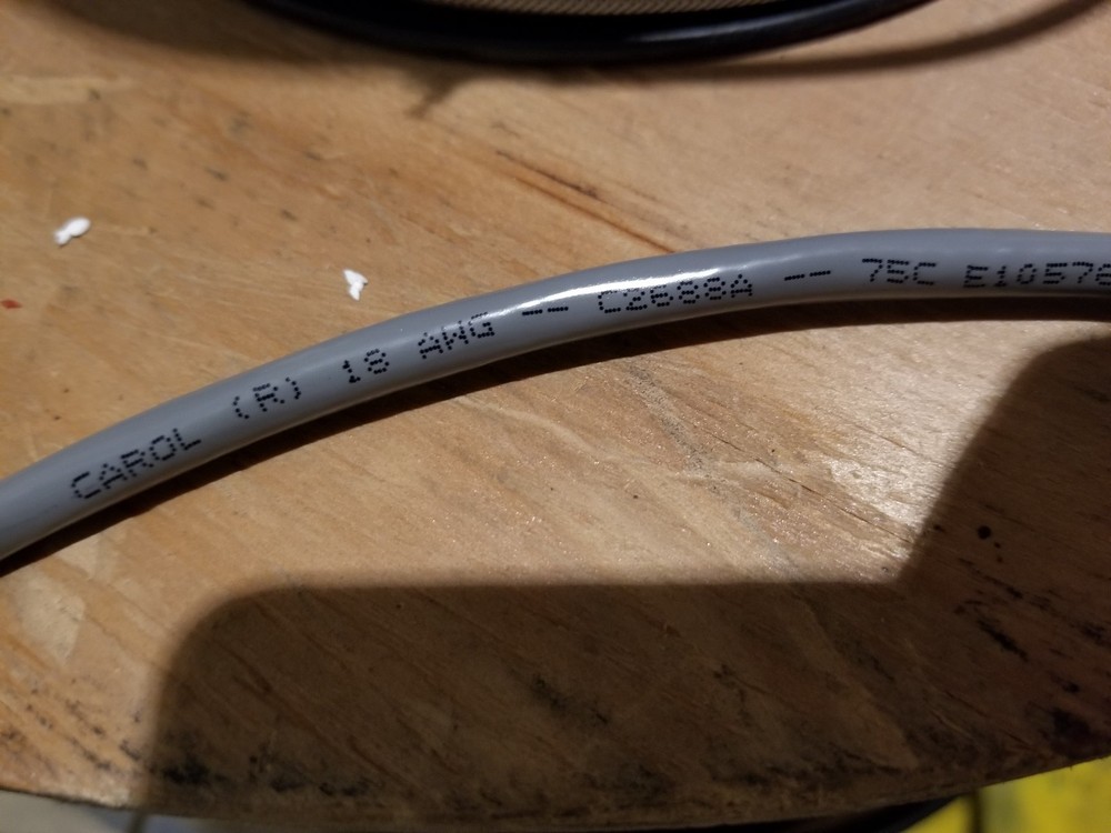 Carol C2688A 18/4C Braid Shielded Audio/Control/Communication Cable Gray /25ft