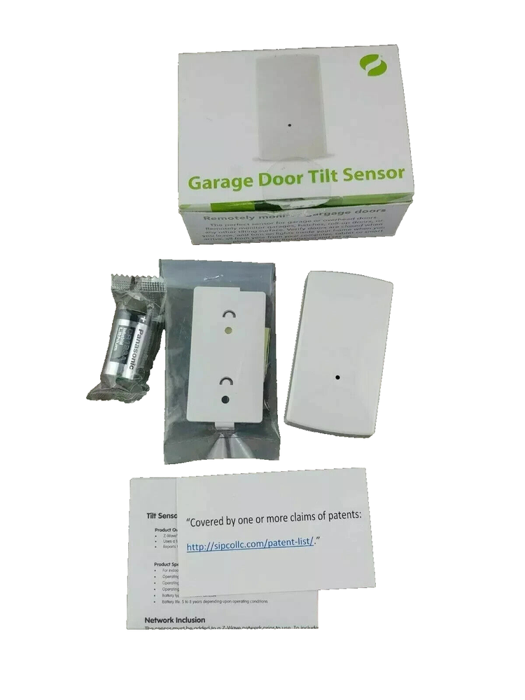 Ecolink Z-Wave2 Wireless Garage Door Tilt Sensor