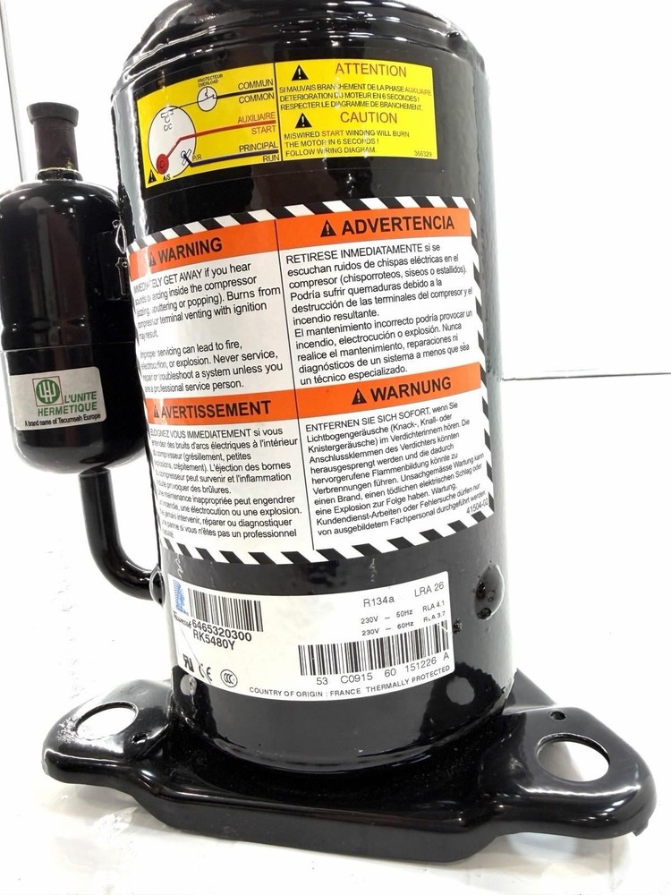 Tecumseh Compressor RK5480Y