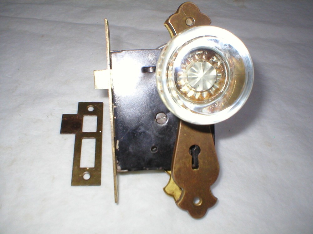 Antique Art Deco Era Door Hardware