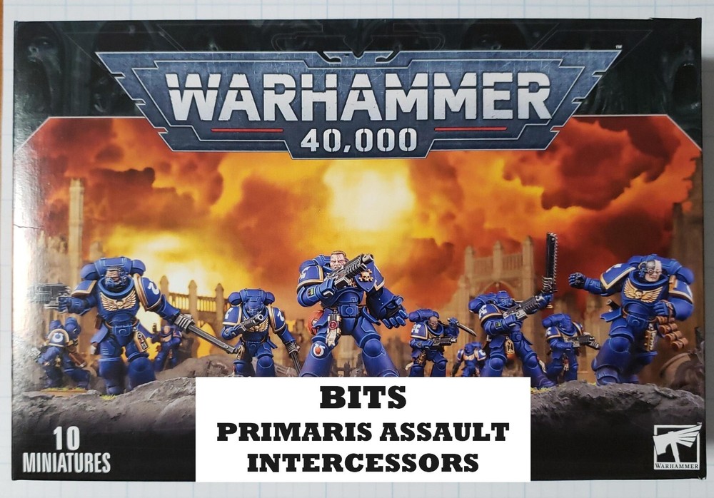 Warhammer 40k Space Marine Primaris Assault Intercessor BITS BITZ Multi Listing