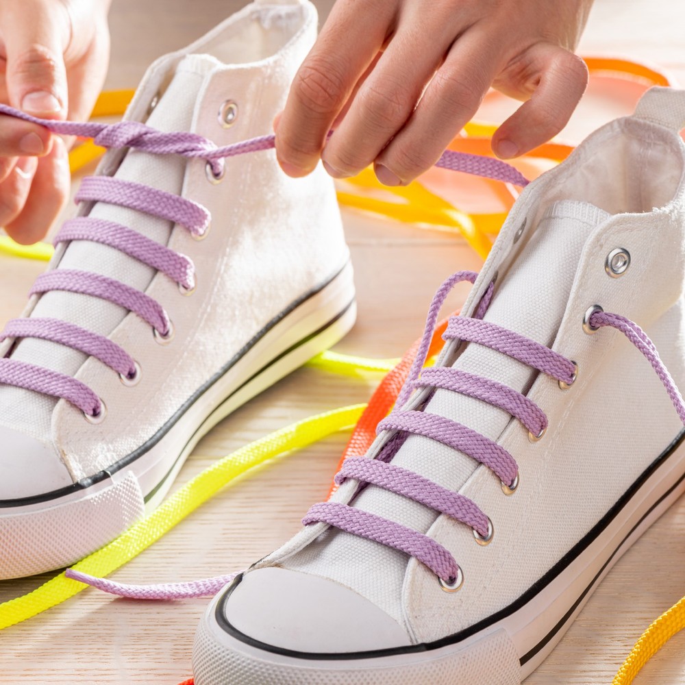 2pcs Drawstring Cords 51" Replacement Drawstring with Threader Light Gray