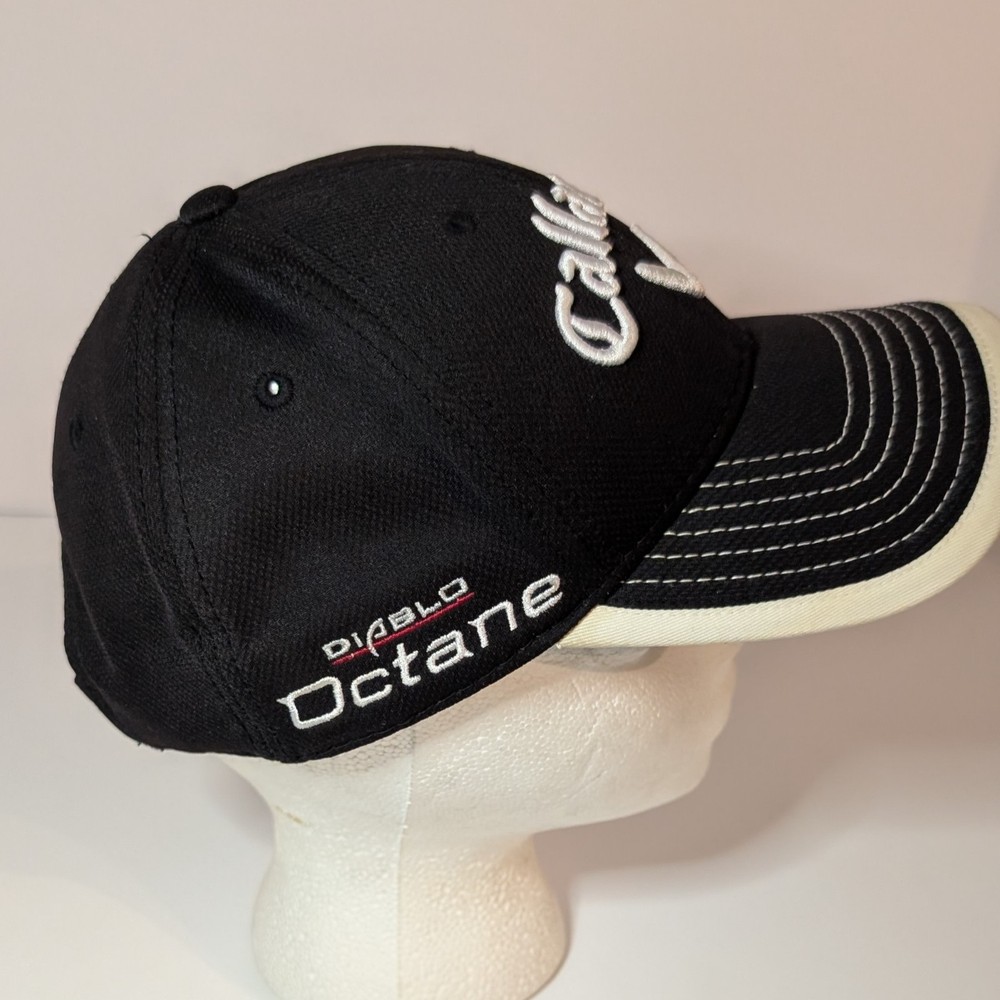 Callaway Razr Diablo Octane Golf Hat, Cap Black Adjustable Embroidered Strapback