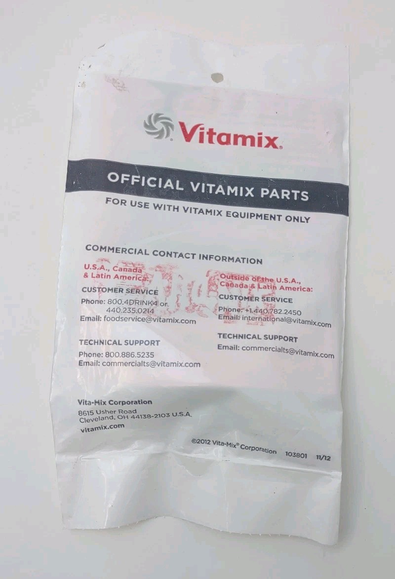 000891 Vita-Mix Drive Socket Assembly OEM VM000891 Open Package