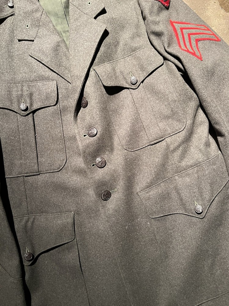 WW2 US Marine Corps 3rd Air Wing Sergeant Uniform Wool (RF