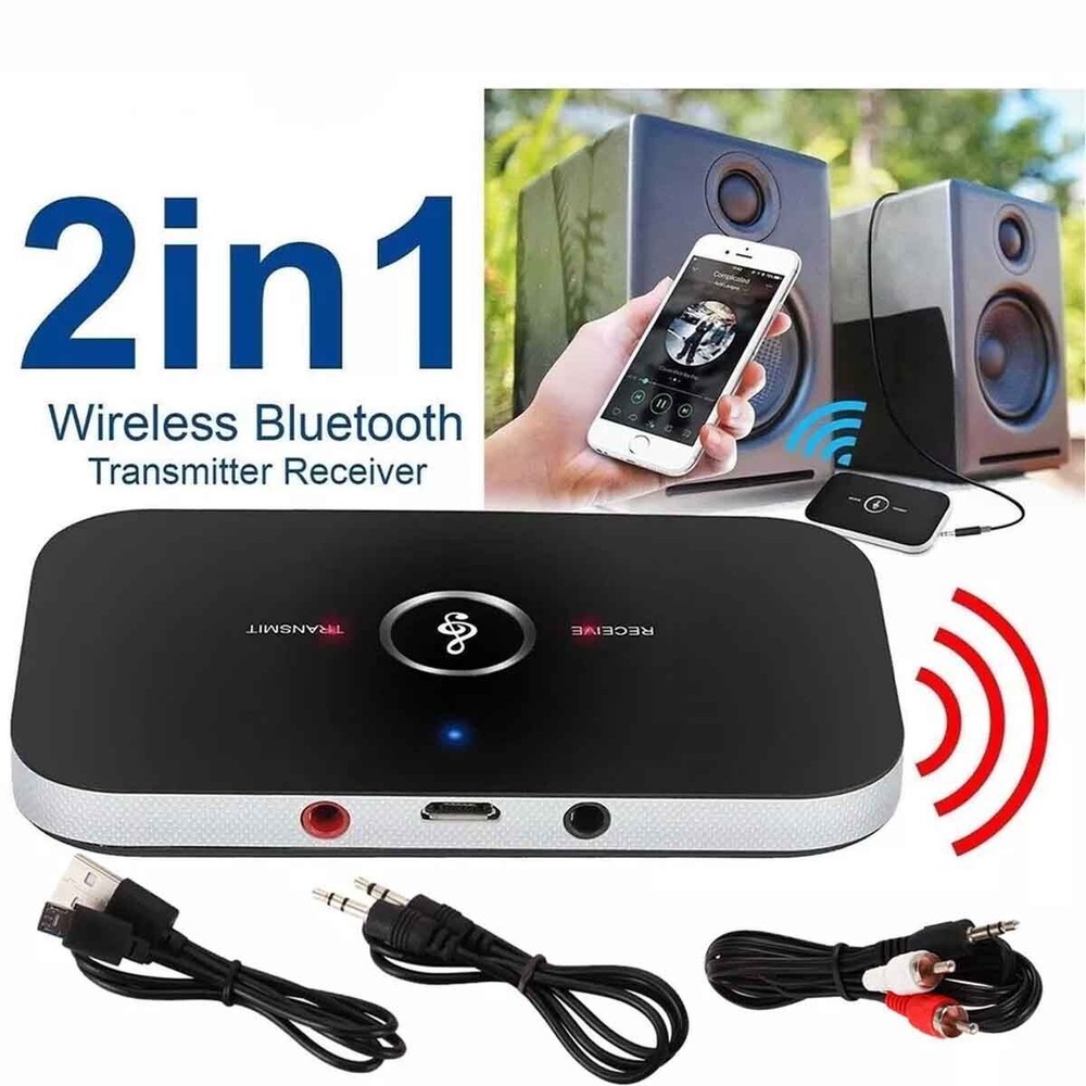 2 in1 Bluetooth receiver and transmitter RCA to 3.5mm adapter for old speaker TV