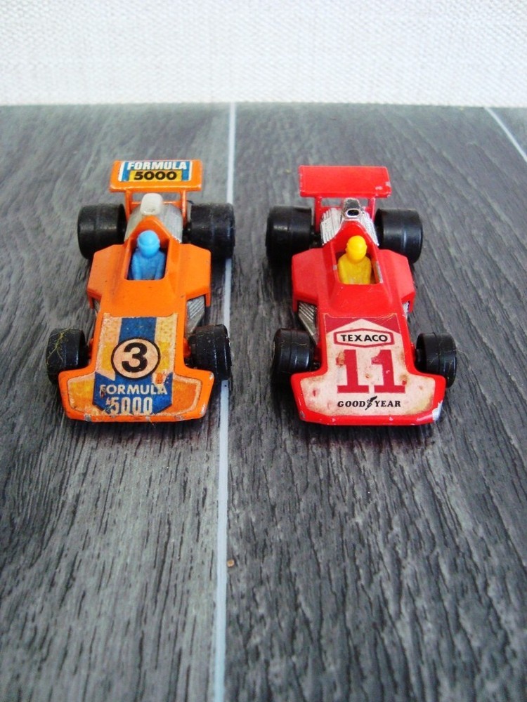 2 Different Matchbox Superfast No 36 Formula 5000 Racing Car