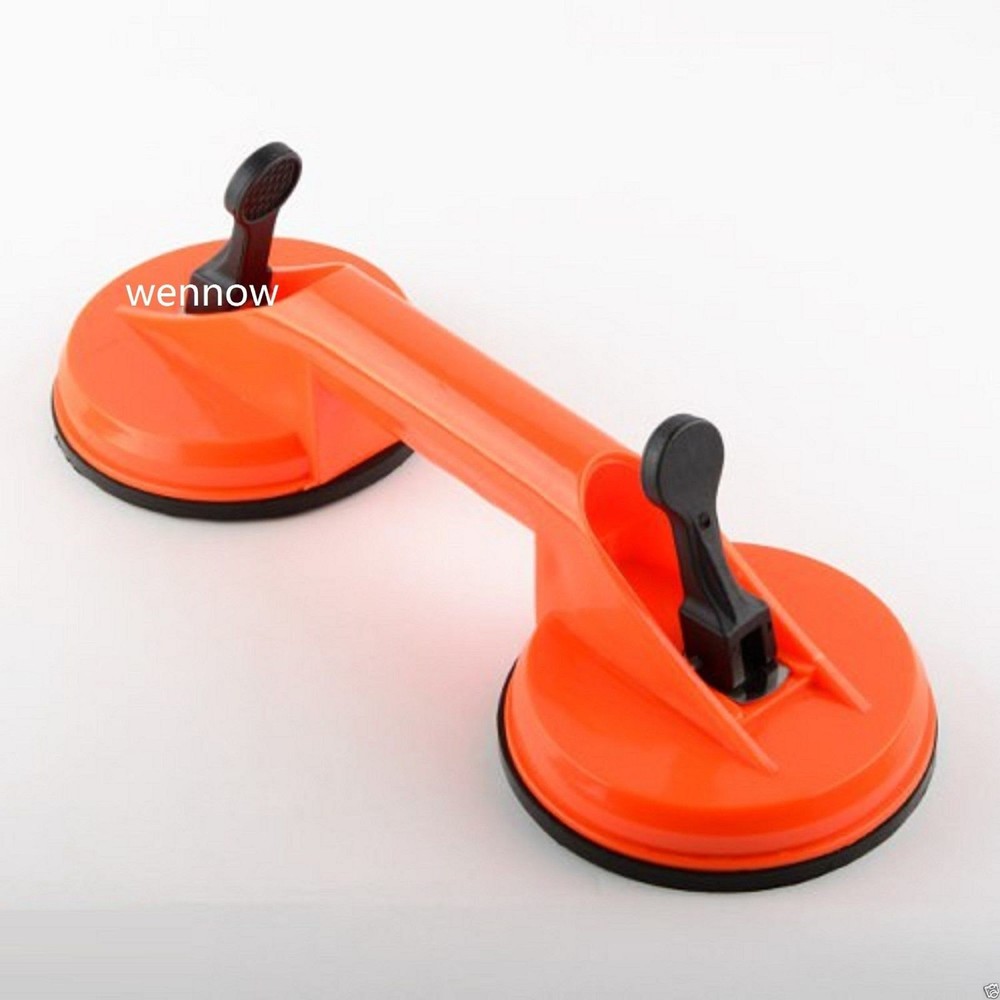 Double Suction Cup Dent Puller Glass Handle Repair Tool
