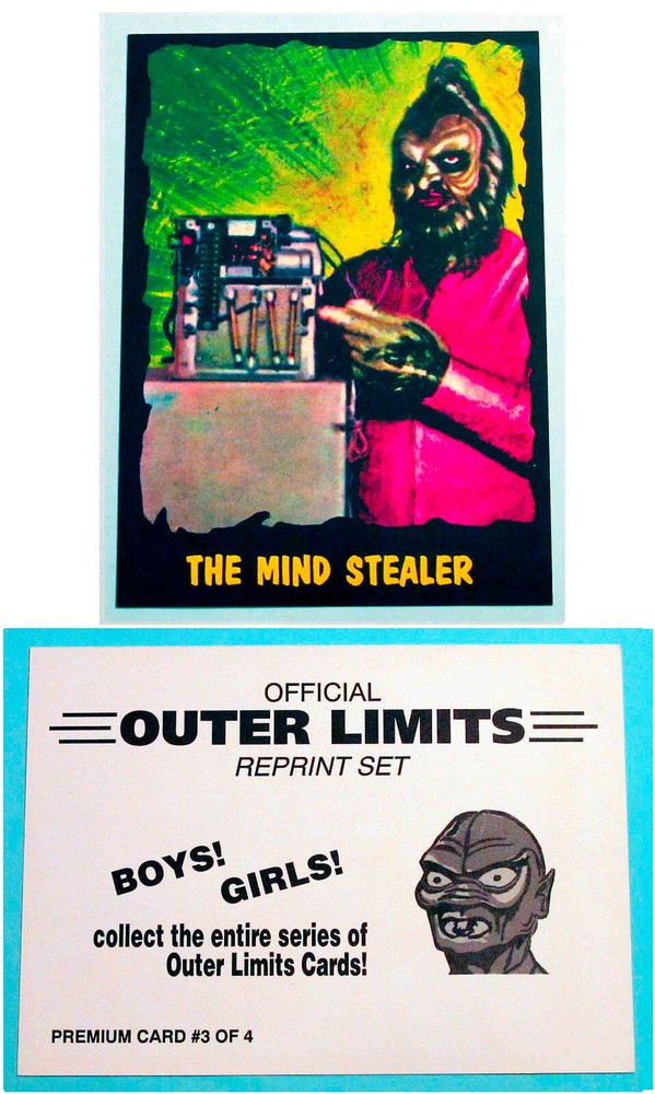 Outer Limits Reprint 4-Card Oversized Premium Card Set