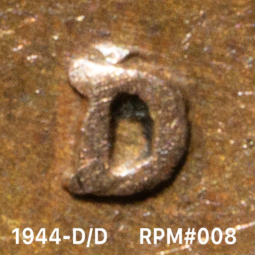 MAJOR ERROR!   1944 D/D    RPM#008     ERROR!!!!!!!!!!