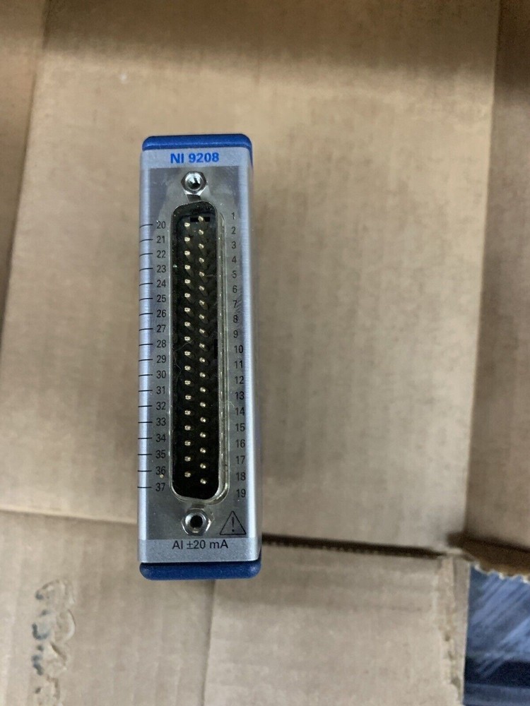 Used National Instrument NI-9208 Current input Module Free Shipping