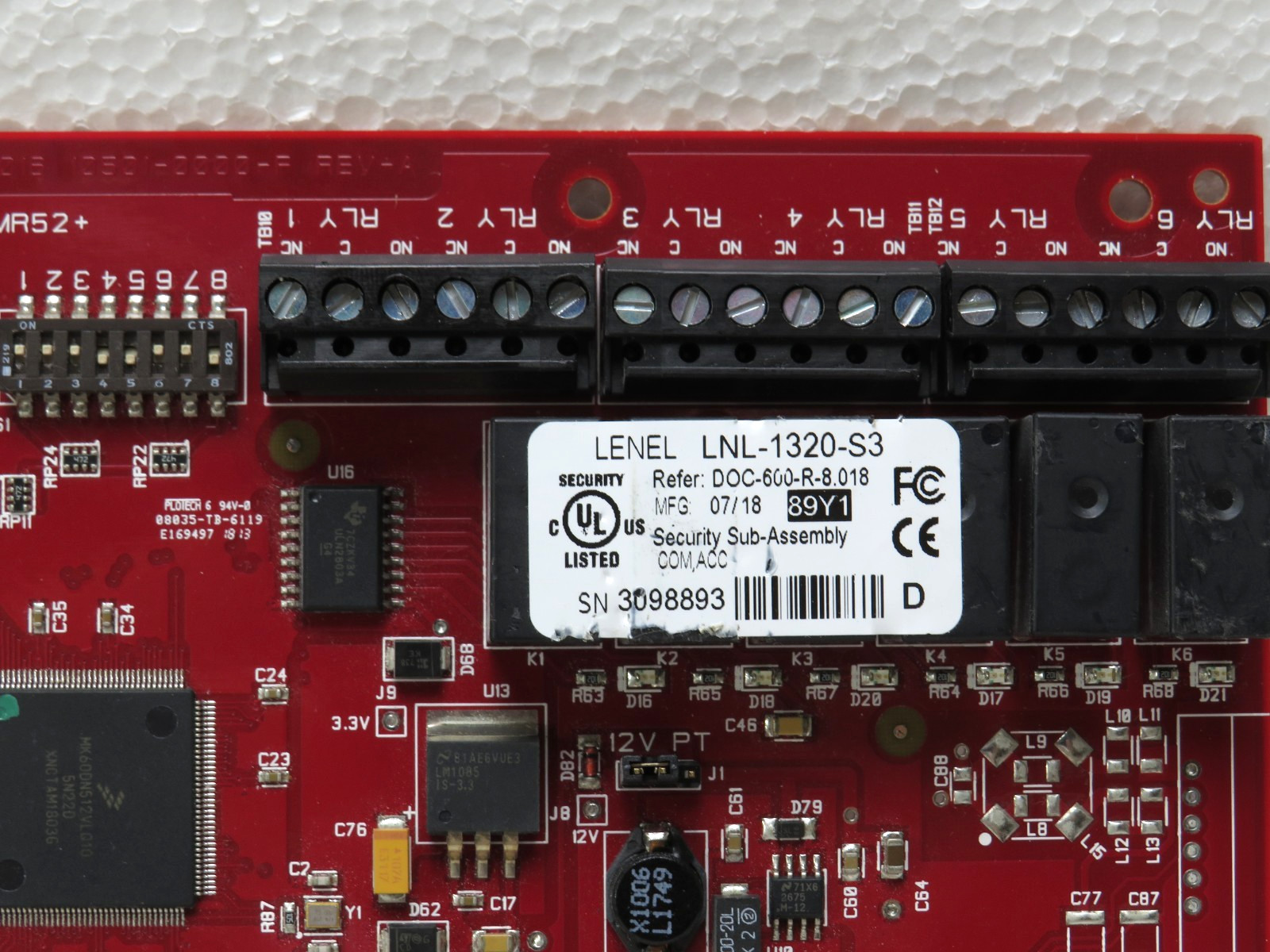 Lenel LNL-1320-S3 Series 3 Dual Reader Interface Module [CTKC]