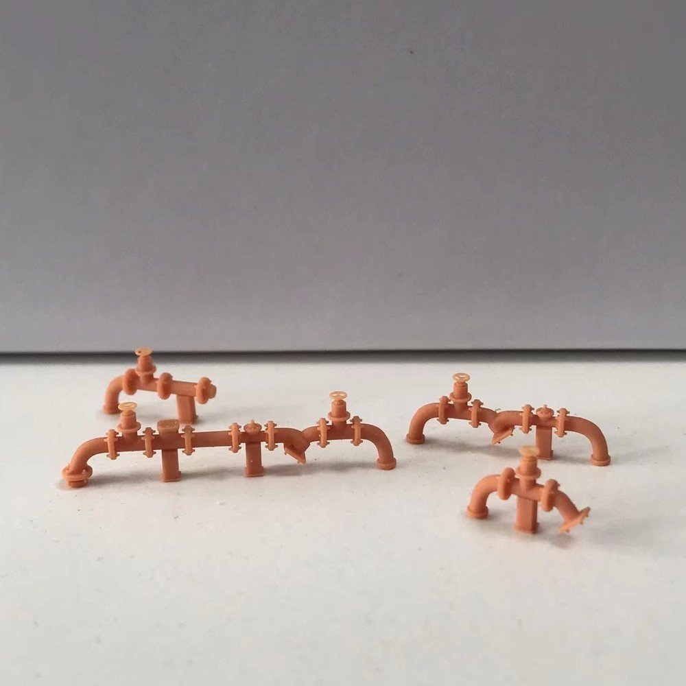 HO Scale Road Accessory Props Display Pipe and Valves Assembly