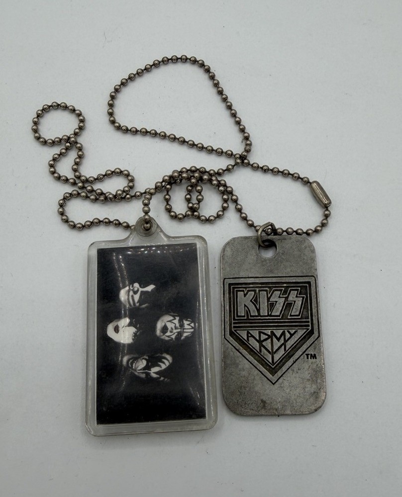 KISS Alive Worldwide ’96–’97 Tour Dog Tag Set