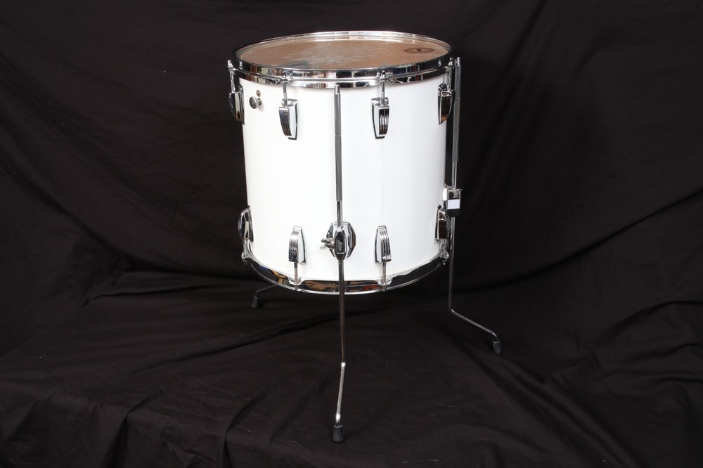 1970'S Ludwig 14" Floor Tom - White Cortex