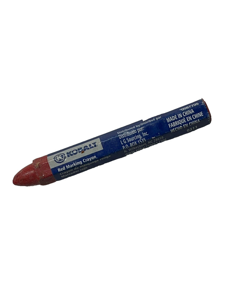 Kobalt Red Marking Crayon # 0311