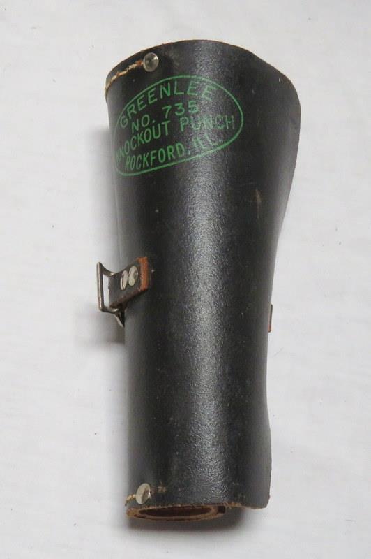 Greenlee 735 Knockout Punch Set w/ Extra 1/2" Bit