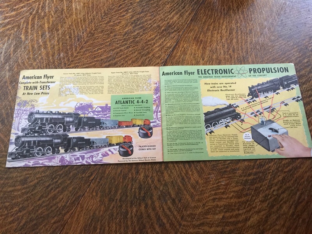 Rare 1949 American Flyer/Erector Consumer Catalog