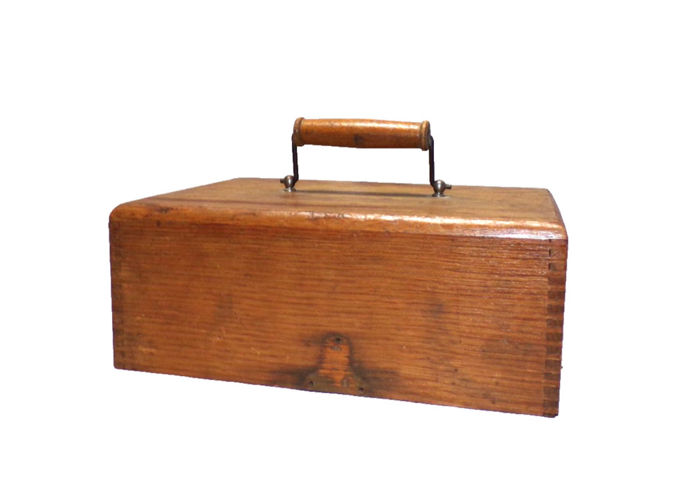 EDISON STANDARD MODEL A CYLINDER PHONOGRAPH LID AND HANDLE