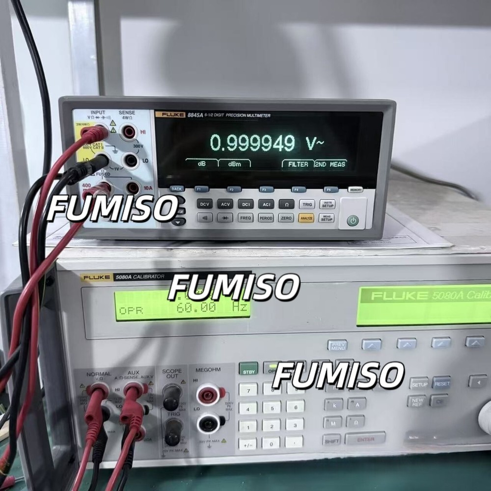 1 pcs Fluke 8845A Digital Multimeter 6.5 Digit Precision Multimeter./jo-