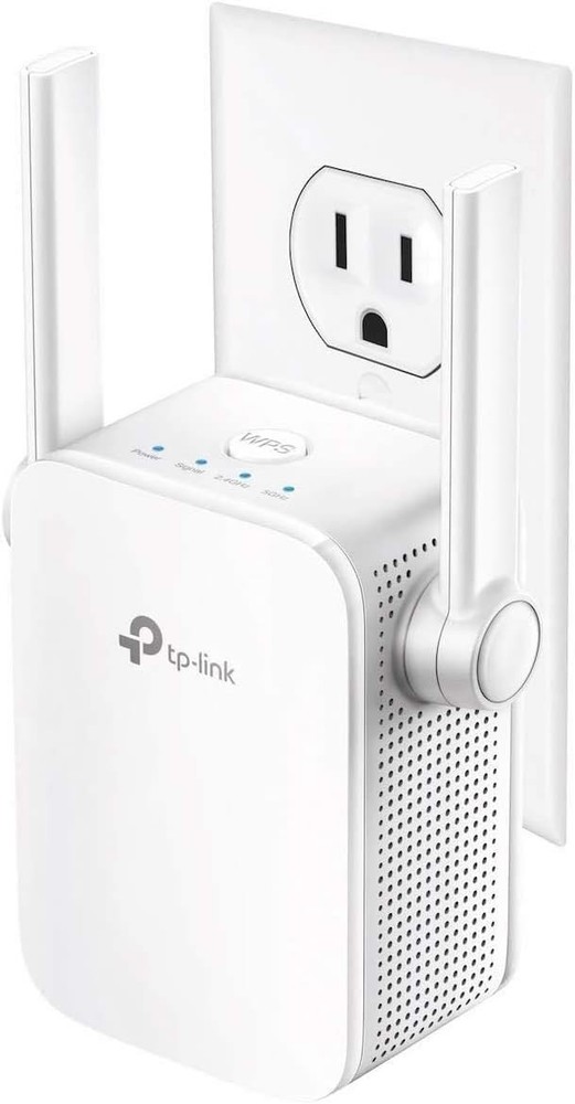 Compact 1200Mbps WiFi Extender - Easy Setup with Kasa App & Alexa Support