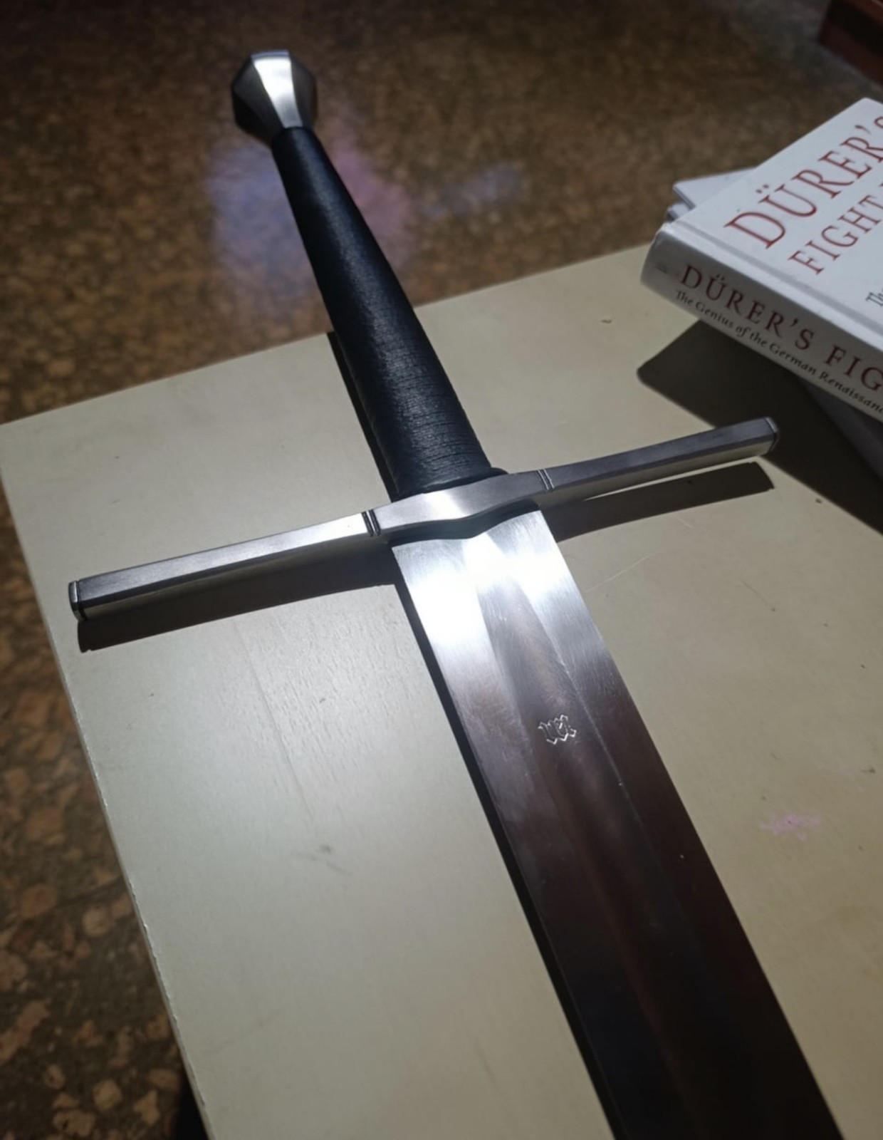 Liechtenauer Sword D2 Tool Steel With Leather Sheath