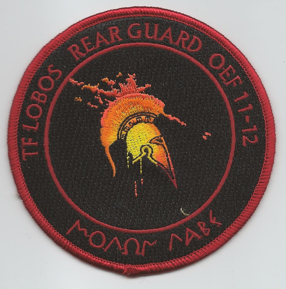TF LOBOS 2/227th "REAR GUARD" OEF 11-12 patch