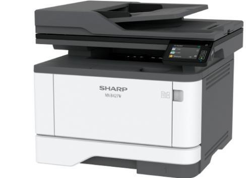 Sharp MX-B427W MFP Wireless Laser Printer copy fax scan very low count.
