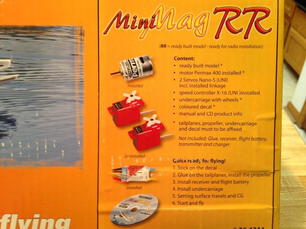 Multiplex Mini Mag RC Airplane - RxR Version
