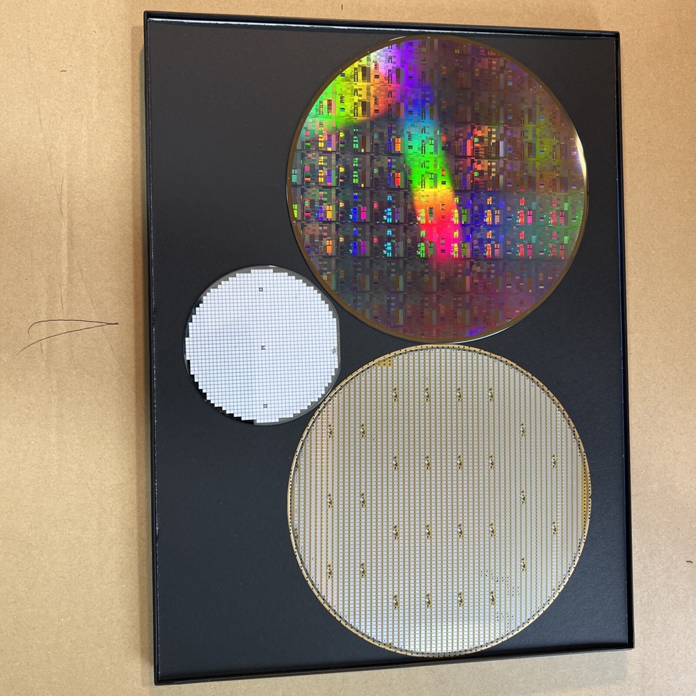 8” Silicon Pattern Wafer IntegratedCircuits Art 8”,8”,4”SemiconductorFrame12x16”