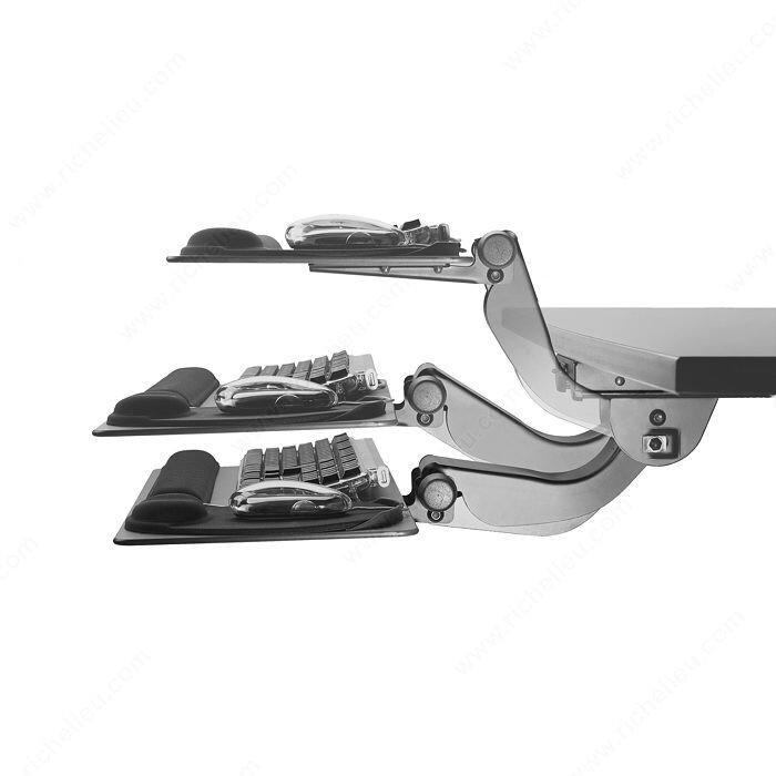 (1) ERGONOMICALLY COMPUTER DESK KEYBOARD ARM 500745890