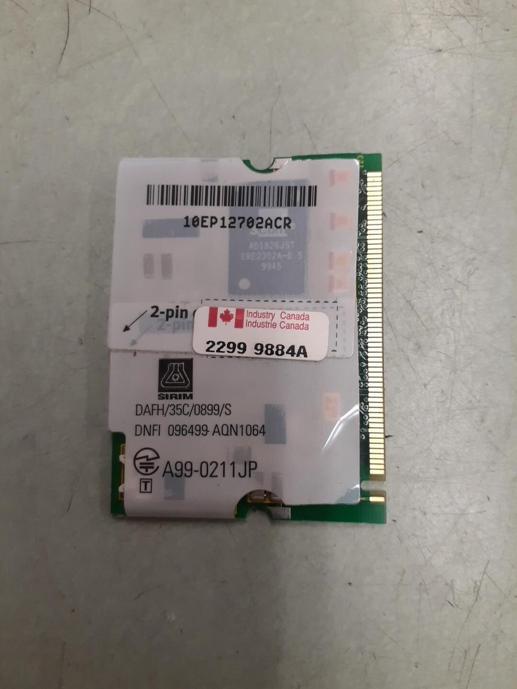 3Com 3CN3BM556 56K Mini PCI Type 3B Data Fax Modem