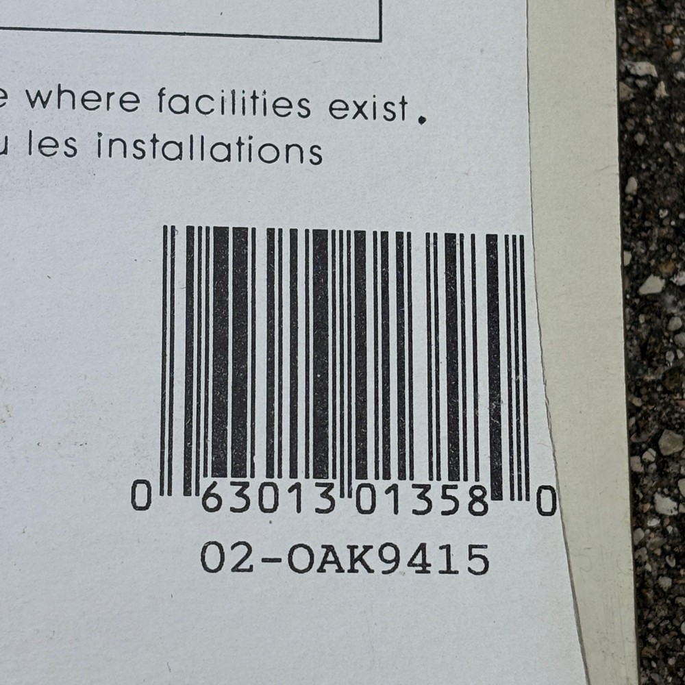 Taymor Concepts - Solid Oak Single Switch Plate New Sealed 3.5x5.5