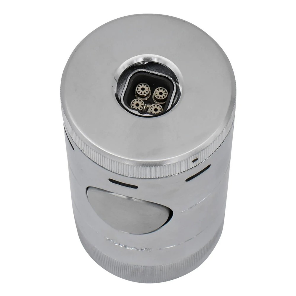 Xikar Cigar Lighter Volta Quad-Jet Flame Torch Silver XI-569SL