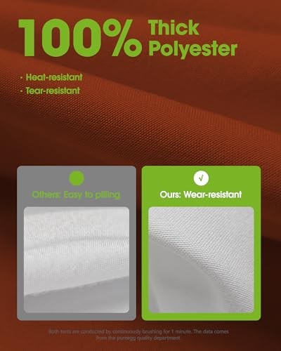 Rectangle Table Cloth 60" x 84" – Fall Thanksgiving Tablecloth Offers 1 Rust