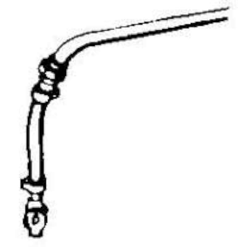 HO Air Hoses (4) (Brass) (D)