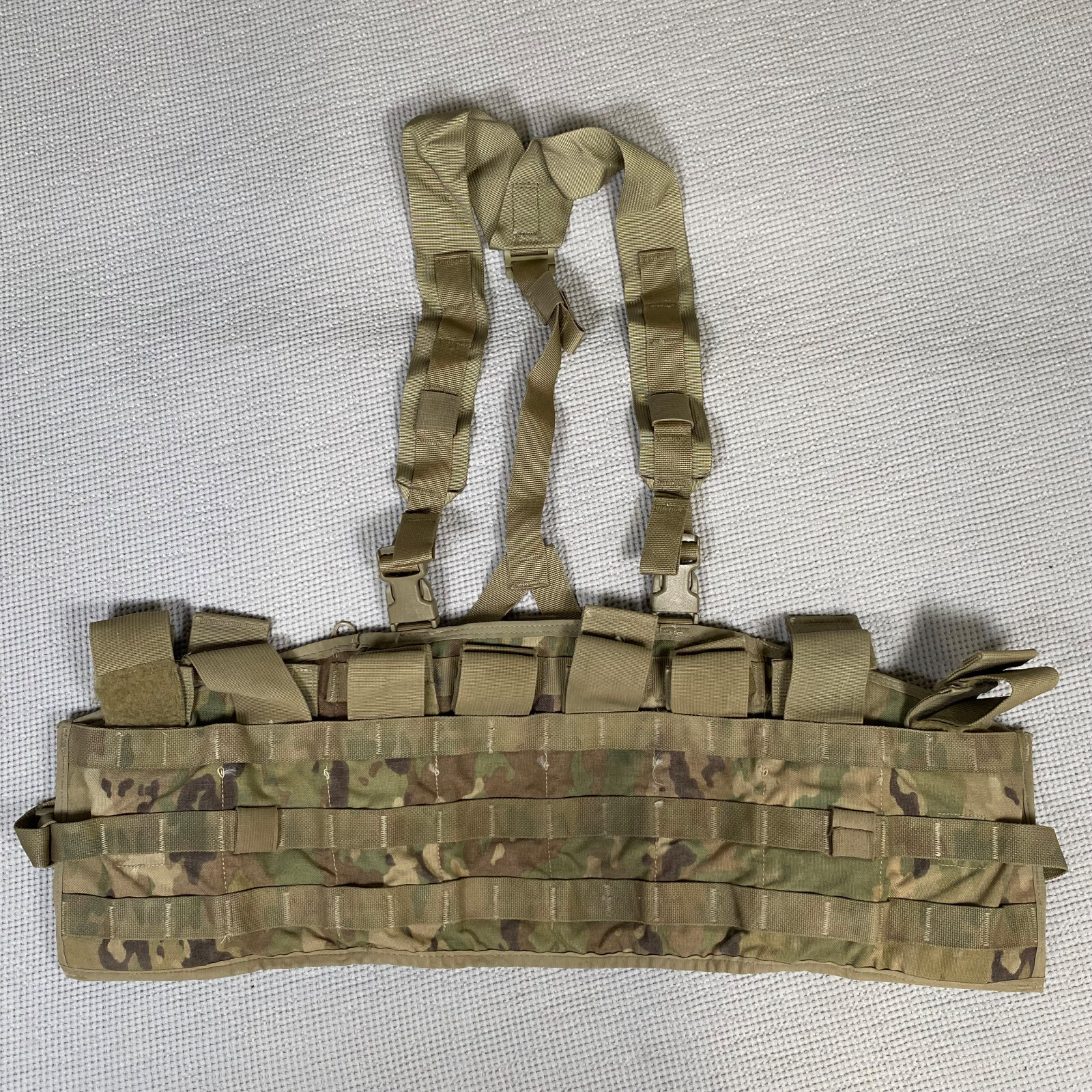 OCP Multicam TAP Panel Tactical Assault Chest Rig Harness Vest USGI ARMY MOLLE